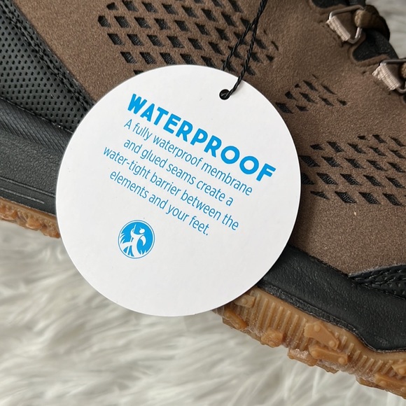 COPY - Northside Benton Mid Men's Waterproof Hiking Boots in black/brown size 11 - Picture 6 of 10